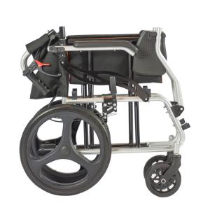 Quality Aluminium Alloy ISO13485 Foldable Manual Wheelchair wholesale