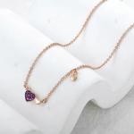 YASVITTI Valentine's Day Jewellery Gift 925 Sterling Silver Necklace Gemstone