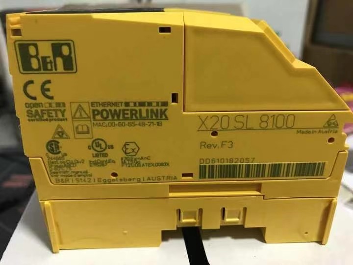 X20SL8100 B&R PLC Module with POWERLINK Interfaces