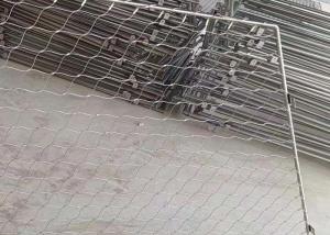Quality Suspended Safety Stainless Steel Rope Netting Flexibility And Excellent wholesale