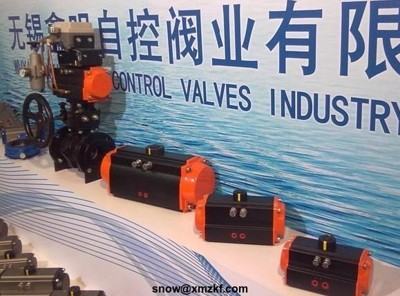 WUXI supplier PNEUMATIC ACTUATOR Double Acting and Spring Return for flow