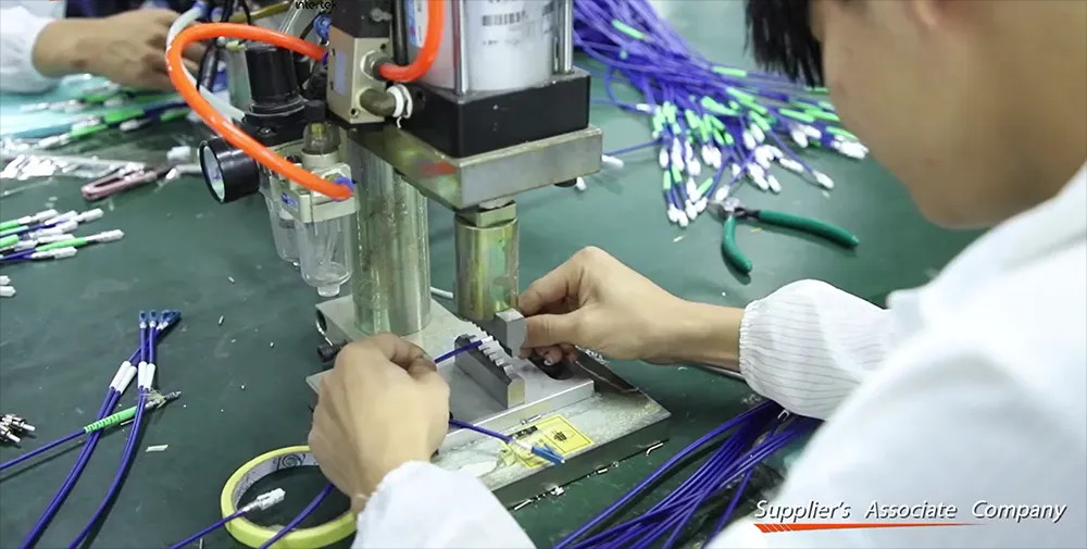FTTH Patch Cord Fiber Crimping Machine , Optic Connector Crimping Machine