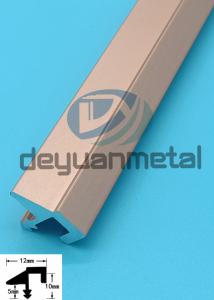 Quality Electrophoresis T Slot Aluminium Profile , 6063 Aluminium T Bar Extrusions wholesale
