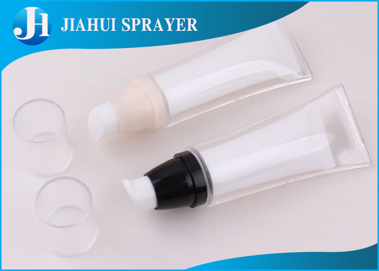 PETG Type Glass Cream Jars Easy Open Poetable Tube Shape For Cosmetic BB Cream