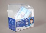High Breathability Surgeon Face Mask , Disposable Hospital Masks Foldable