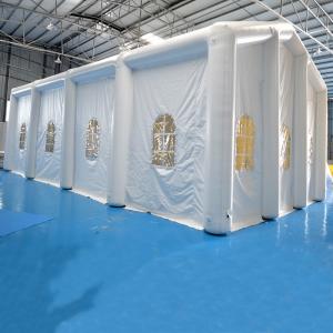Quality Air Sealed PVC Tarpaulin Inflatable Event Tent 12mL*6mW*5mH Size wholesale