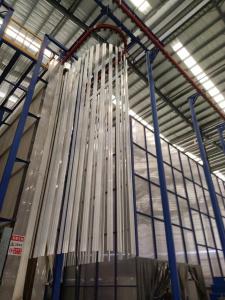 Quality Gas Heating Vertical Power Production Line Customized Voltage For Aluminium Profiles wholesale