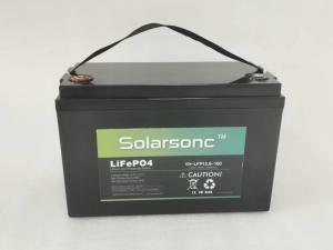 Quality 12 Volt 100 Amp Hour Lifepo4 Battery 12v 100ah Bms Lithium Battery Pack wholesale