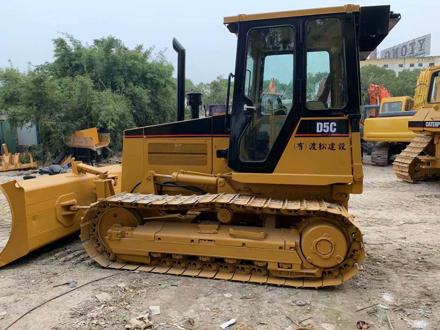 Used CAT D5C Bulldozer In Good Condition/Second Hand Caterpillar D5C Bulldozer For Sale
