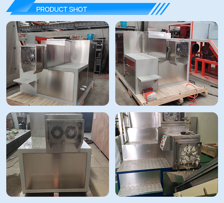 Custom 220/380v Duplex Single-Worm Vacuum Refiners Series ES-DR