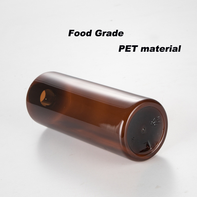 Personal Skin Care Packaging PET Collar Empty Amber White 500ml 1000ml Shampoo Shower Gel Lotion Pump Bottles for Hair