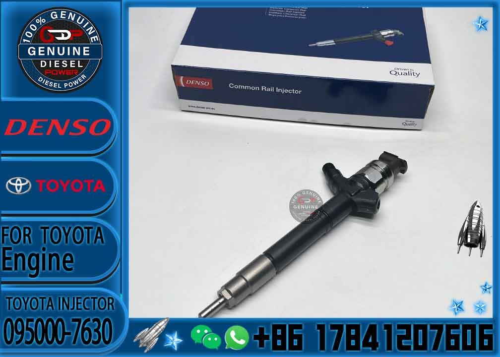 diesel fuel engine injector 095000-7630 23670-0R170 engine high pressure pump engine injection injector 095000-7630