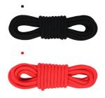 Outdoor Rock Climbing Rope 2~20mm Nylon Rope 50ft With Carabiners