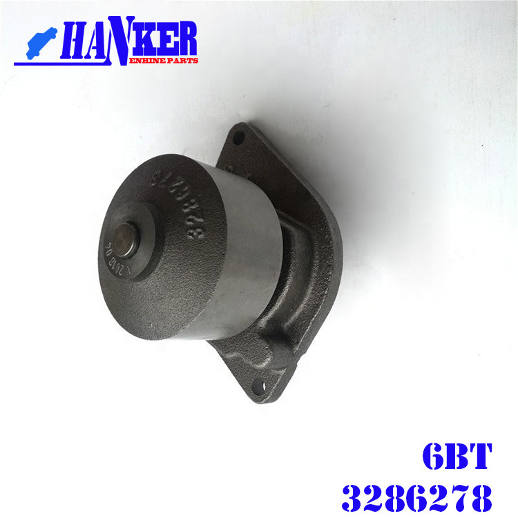 Heat Resist Diesel Engine Water Pump 6BT Hydraulic Cooling System