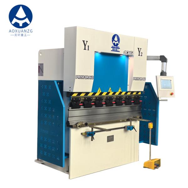 Hydraulic Press Brakes 2000mm Worktable Servo Press Brake CNC Sheet Metal