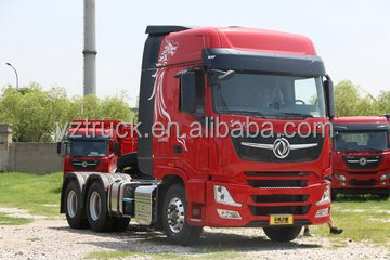 Automatic Transmission 600HP Dongfeng Trucks and Tractor Truck with 13.48L Displacement