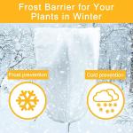 Plant Freeze Protection Covers 32 x 47 Inch Winter Shrub Cover Tree Frost