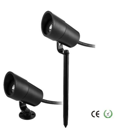 LED Spike Light IP65 Waterproof Led Outdoor Landscape Lighting 3W Aluminum Led