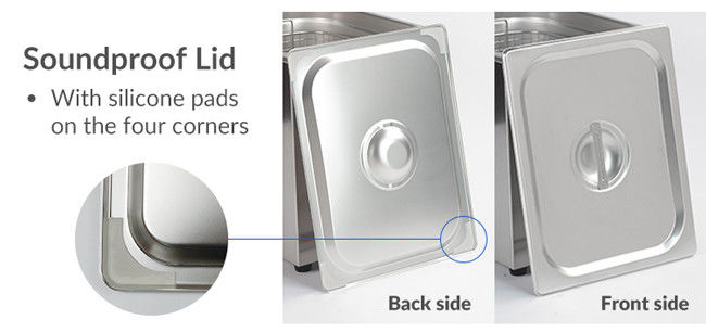 13L Medical Ultrasonic Cleaner , Dual Power Ultrasonic Mouthguard Cleaner