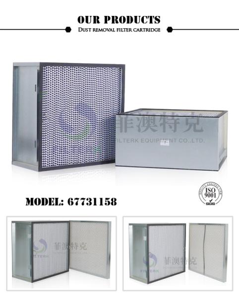 Cheap Steel Frame Panel Pleated Air Filters First Stage Polyester Material for sale