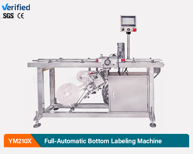 YIMU Packaging Machine Carton Box Corner Warp Labeller Flat Surface Pasting Labeling Machine