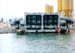 Dia1.2mx10m Marine Rubber Airbag , Black Rubber Ship Launching Airbags