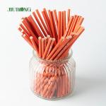 Biodegradable Chevron Paper Straw For Restaurant Department Store