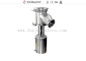 Quality DONJOY Pneumatic internal open Tank Bottom Valve with clamp connection wholesale