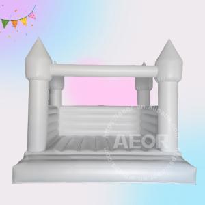 Quality Inflatable White Bounce House Wedding Bouncy House Outdoor Jump House wholesale