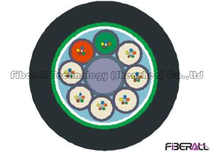 Quality SM / MM Outdoor Fiber Optic Cable 96 Core Fiber Optic Cable With Steel Tape wholesale
