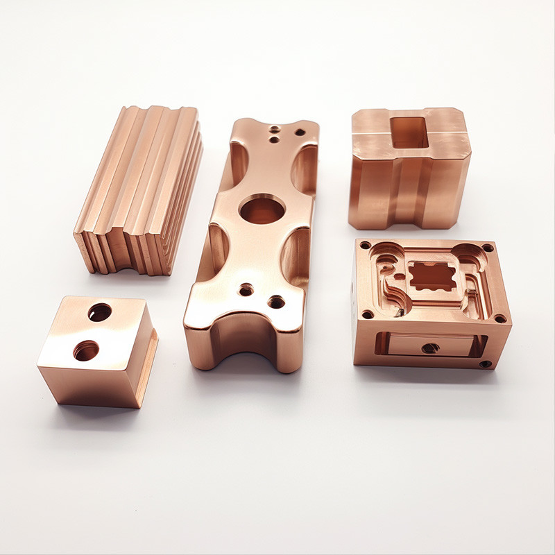 Custom Milled Machining CNC Part Machining Precision Milling Service CNC Copper CNC Part
