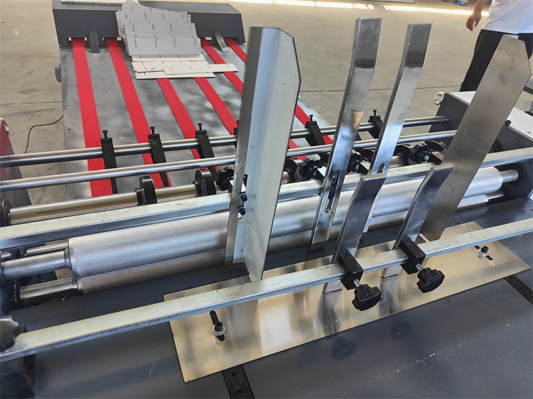 Corrugated Carton Box Nine Knife Partition Slotting Paper Sheet Cardboard Slitter Sheet Making Machine