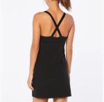 87% Polyester 13% Lycra Yoga Dancing Workout Dress 4 Way Stretch