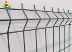 3000mm 3D Welded Wire Mesh Fence Swallow Post For Greenhouse Plant
