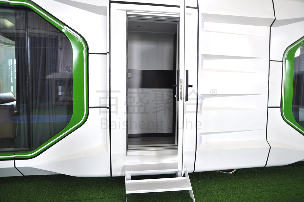 5M End Mobile Container House for Luxury Soundproof Hotel and Villa Accommodations
