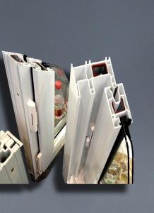 Quality UV Resistance Co Extrusion UPVC Window Profiles For Windows And Doors wholesale