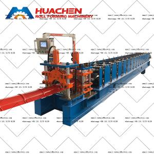 Quality 0.3mm - 0.8mm High Speed Ridge Cap Roll Forming Machine 380V 50HZ 3 wholesale
