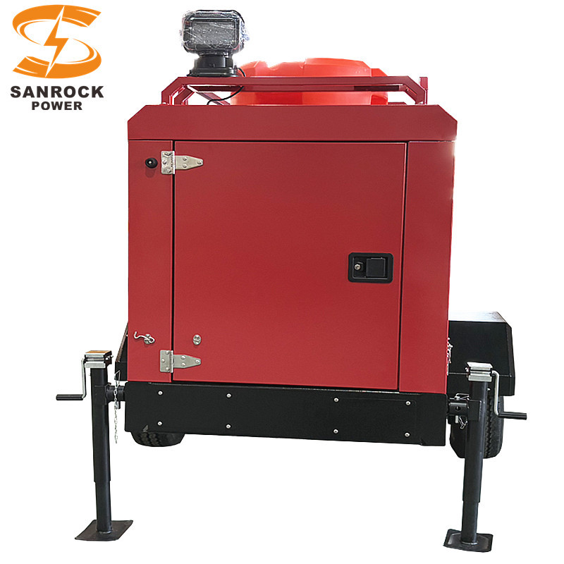 All In One 30kw Diesel Powered Water Pumpdiesel Engine Agriculture Water Pump 500m3/H