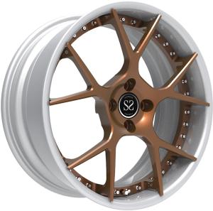 Quality car alloy 2-piece forged wheel centers blanks for X5 X6 RS6 RS5 in 5x120 5x112 wholesale