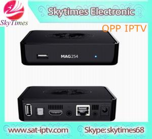 Quality 2015 new iptv account MAG 254 IPTV SET-TOP BOX mag254 wholesale
