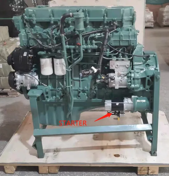 228000-0991 19269-63013 Starter Motor 12 volt Den/so for Kubota Excavator D1105E D1505BH V8489BH engine OEM