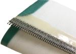 High Air Permeability Polyester Filter Belt Black Anti Alkali For Chemical