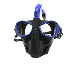 Quality Wide View Snorkeling Anti Fog Glasses Non Slip With Tempered Glass Lens wholesale