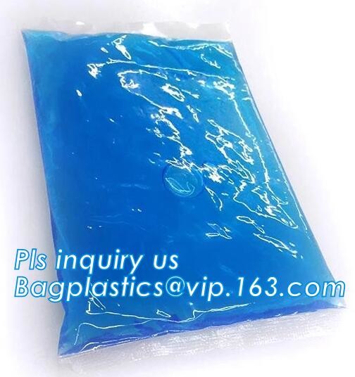 Fresh Food ice pack water injection Ice Bag, Dry Ice , Food fresh care rectangular shape gel cooling pack, summer coolin