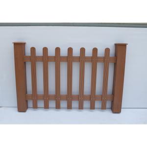 Quality Elegant Wood Plastic Composite Garden Fence for Wholesale wholesale