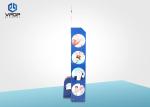 Stable Cardboard Display Shelves , Cardboard Point Of Sale Display Stands