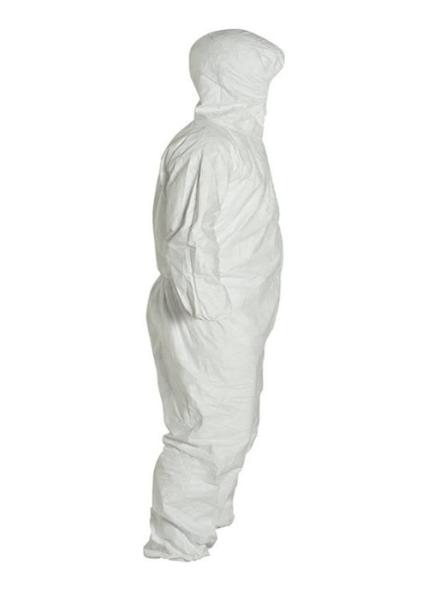 Comfortable Disposable Painters Coveralls , Dust Proof Disposable Hazmat