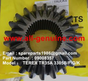Quality TEREX 09008357 SIDE GEAR DUMP TRUCK TR35A 3303 3307 3305B 3305F wholesale