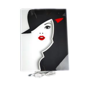 Quality Fashion Girl Custom Neon Signs IP65 Silica Gel For Wall Decorantion wholesale
