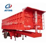 60T Rear Dump Trailer 3 Axle Hydraulic Cylinder Ending Tipper Semi-Trailer with